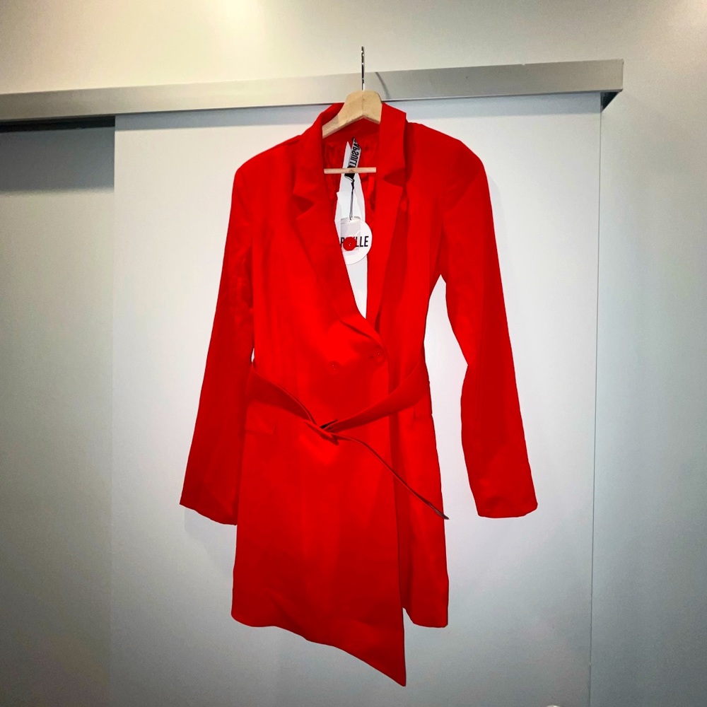 Blazer Dress w/ cut out back
